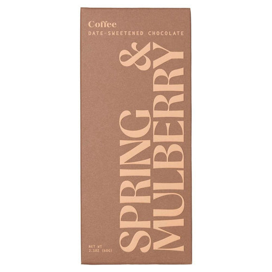 'Coffee' Date Sweetened Dark Chocolate